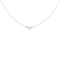 ティファニー バイザヤード ネックレス 0.20CT F VVS2 EXT