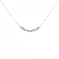 K18PG ダイヤモンド ネックレス 0.20CT