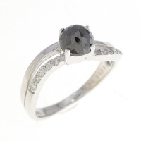 K18WG ダイヤモンド リング 0.92CT