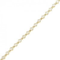 K18YG ダイヤモンド ブレスレット 1.00CT