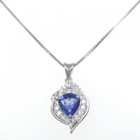 PT サファイヤ ネックレス 2.39CT