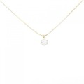 【新品】K18YG ダイヤモンド ネックレス 0.30CT D SI2 3EXT