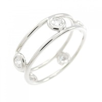 ティファニー ダブルワイヤー リング