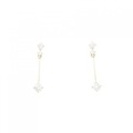 K18YG ダイヤモンド ピアス 0.36CT