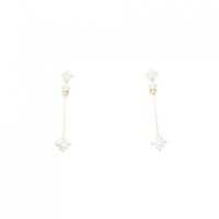 K18YG ダイヤモンド ピアス 0.36CT