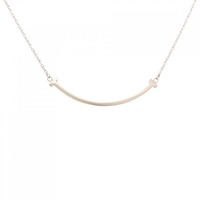 【新品】ティファニー Tスマイル スモール ネックレス