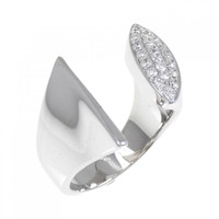 18KWG ダイヤモンド リング 0.29CT