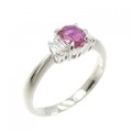 PT ルビー リング 0.47CT