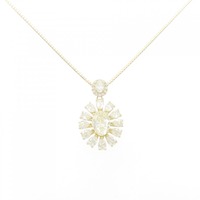 【新品】K18YG ダイヤモンド ネックレス 1.01CT VLY SI1 オーバルカット
