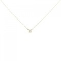 K18PG ダイヤモンド ネックレス 0.05CT