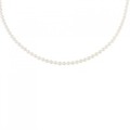シルバークラスプ アコヤパール ネックレス 2.5-3mm