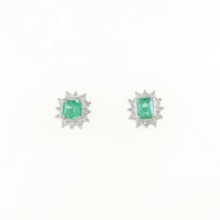 PT エメラルド ピアス 0.51CT