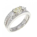 PT ハート ダイヤモンド リング 0.475CT