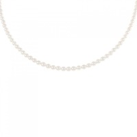 シルバークラスプ アコヤパール ネックレス 2.5-3mm