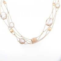 ナニス ルチルクオーツ ネックレス