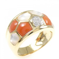 K18YG/K18WG カラーストーン リング