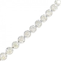 PT ダイヤモンド ブレスレット 5.06CT