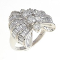 PT ダイヤモンド リング 1.95CT