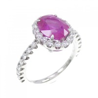 PT ルビー リング 2.93CT