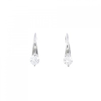 K18WG ダイヤモンド ピアス 0.231CT