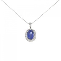 【リメイク】PT サファイヤ ネックレス 3.781CT スリランカ産