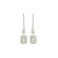 【新品】PT ダイヤモンド ピアス 1.00CT