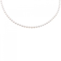 K18YG アコヤパール ネックレス 3.5-4mm