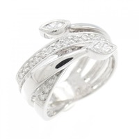 K18WG ダイヤモンド リング 0.35CT