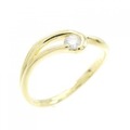 K18YG ダイヤモンド リング 0.10CT