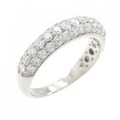 PT パヴェ ダイヤモンド リング 1.00CT