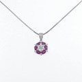 PT ルビー ネックレス 1.21CT