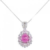 PT/K18WG トルマリン ネックレス 8.33CT