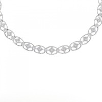 750WG ダイヤモンド ネックレス 1.15CT