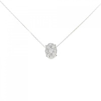 K18WG ダイヤモンド ネックレス 0.40CT