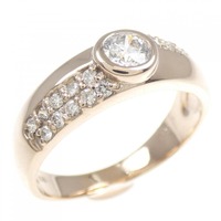 K18PG ダイヤモンド リング 0.54CT