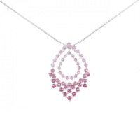 K18WG スピネル ネックレス 0.90CT