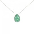 PT エメラルド ネックレス 0.75CT
