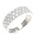 PT パヴェ ダイヤモンド リング 1.00CT