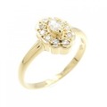 K18YG ダイヤモンド リング 0.06CT