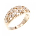 K18PG ダイヤモンド リング 0.20CT