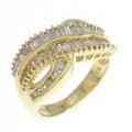 K18YG ダイヤモンド リング 1.00CT
