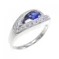 PT サファイヤ リング 0.53CT