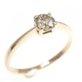 K18PG ダイヤモンド リング 0.30CT