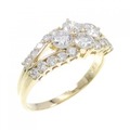 K18YG ダイヤモンド リング 1.01CT