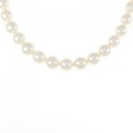 シルバークラスプ アコヤパール ネックレス 7.5-8mm