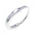 ティファニー ロック リング 0.14CT
