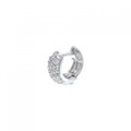 ポンテヴェキオ パヴェ ピアス 0.25CT 片耳