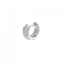 ポンテヴェキオ パヴェ ピアス 0.25CT 片耳
