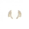 K18YG ダイヤモンド ピアス 1.04CT