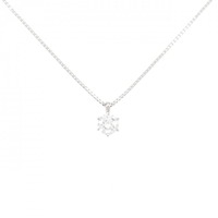 【新品】PT ダイヤモンド ネックレス 0.325CT D SI1 VG